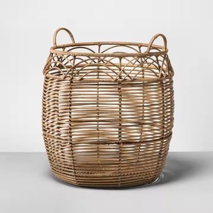 Paniers de bureau en rotin naturel/forme personnalisée, réglables (autres), pour la maison et le commerce, style européen - Product Image 2