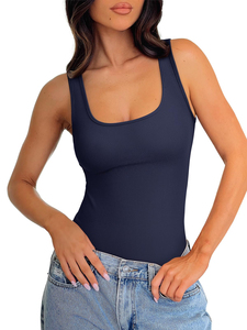 ชุดกระชับสัดส่วนรัดรูปทรงบอดี้สูท คอวี แขนกุด ช่วยเก็บหน้าท้อง กระชับรูปร่าง เหมาะสำหรับใส่ออกงาน ชุดลำลองฤดูร้อน - Product Image 2