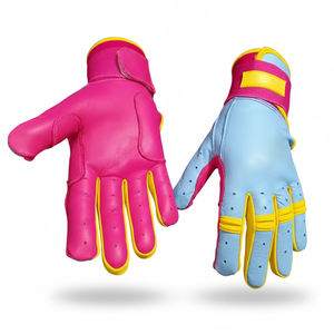 Guantes de Bateo de Béisbol de Cuero Cabretta de Vaca 100% Original Transpirables Ligeros Antideslizantes Hechos a Medida para Ambas Manos de Venta Popular - Product Image 1