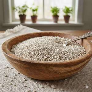 Semillas de Chía Blancas Enteras de Alta Demanda, Superalimento Vegetal de Primera Calidad, 100% Natural, Ingrediente Puro de Grado Alimenticio para Smoothies - Product Image 5