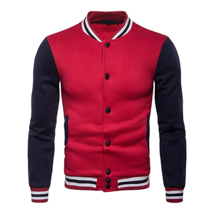 Wholesale Custom Men's High Street Style Plus Size Varsity <b>Jackets</b> Letterman Leather Baseball Coat Embroidery <b>winter</b> <b>jacket</b> - Product Image 6