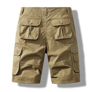 Pantalones Cortos Cargo de Alta Calidad para Hombre, Cintura Elástica, Casuales, Holgados, Deportivos, para Verano, Personalizables OEM - Product Image 4