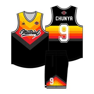 ชุดบาสเก็ตบอลแบบอเมริกันระบายอากาศได้ดีแห้งง่ายใหม่ล่าสุดออกแบบได้ตามต้องการ - Product Image 6