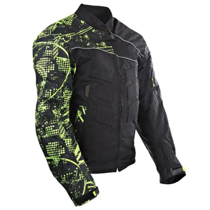 High Quality Cordura Printed Breathable Plus Size <b>Motorcycle</b> Riding <b>Jacket</b> Unisex Winter <b>Summer</b> Windproof Adventure Full Sleeve - Product Image 3