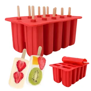 C9 Cấp Thực Phẩm BPA-free Silicone Ice Cubes Silicone Ice Popsicle Khuôn