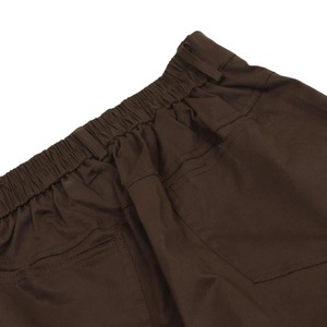 กางเกงชิโน่ลำลองผู้ชายขายดี ทรงวินเทจ เอวกลาง ยางยืด ผ้าแคนวาสน้ำหนักเบา ด้านหน้าเรียบ - Product Image 5