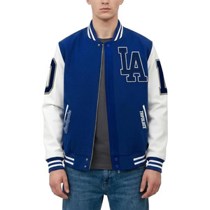 Chaqueta Varsity LA Personalizada - Chaqueta Varsity Ligera de Lana para Hombre - Product Image 1