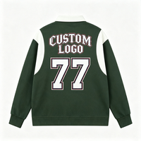 Nuevo Producto al por Mayor, Jersey de Rugby Vintage Personalizado de Algodón, Jersey de Rugby Polo con Logotipo Bordado de Alta Calidad para Hombre