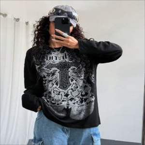 Camiseta Premium de Algodón Grueso de 300 GSM, Corte Holgado, Tejido Grueso, Estilo Urbano, Personalizable - Product Image 5