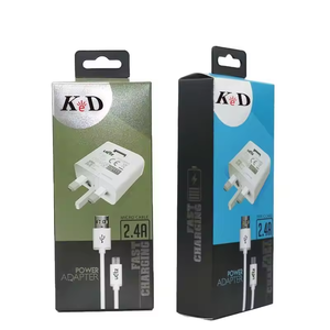 Boîte d'emballage personnalisée pour accessoires de téléphone en carton, câble de données, chargeur de téléphone électronique, prix de gros - Product Image 2