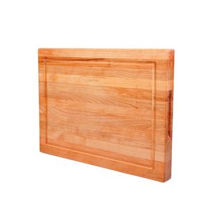 Tabla de Cortar Rectangular de Madera Natural para Cocina, 1.3 cm de Grosor, Fácil de Limpiar - Product Image 1