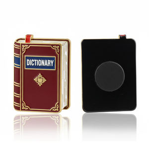 Aimants de réfrigérateur en métal plaqué personnalisés, durables, sur le thème des livres, pour cadeaux promotionnels, pour bibliothèques, librairies et souvenirs - Product Image 4