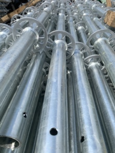 Andamio Modular Ringlock EN12810 de Acero Galvanizado en Caliente con Capacidad de Carga de 1000 kg para Construcción - Product Image 3