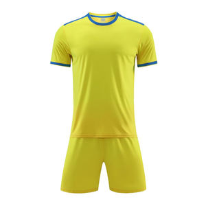 Camisetas de Fútbol Personalizadas al Por Mayor, Económicas, Impresión por Transferencia de Calor, Cortas, Transpirables, de Secado Rápido, Color Morado y Dorado, Profesionales - Product Image 6