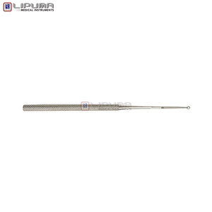 Instruments médicaux de diagnostic et cliniques ORL de précision, curette auriculaire Buck, instrument chirurgical à bout arrondi, taille 14,5 cm - Product Image 2