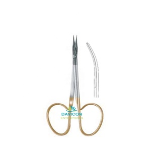 กรรไกรตัดผมคุณภาพสูงแบบมืออาชีพ ด้ามริบบิ้น สตีเว่น แบบโค้ง/ตรง |   กรรไกรแพทย์ขายดี - Product Image 5