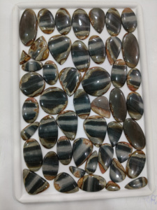Venta al por mayor natural Poli Gram cabujón mezcla tamaño y forma de piedras preciosas sueltas para hacer joyas - Product Image 2