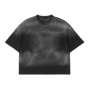 เสื้อผ้าสไตล์วินเทจแบบยูนิเซ็กซ์ ทรงโอเวอร์ไซส์ ไหล่ตก ผ้าเจอร์ซีย์เนื้อหนา ระบายอากาศได้ดี สไตล์ฮิปฮอป ตกแต่งด้านหน้า แนวสตรีทแวร์ - Product Image 1