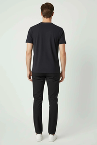 Camiseta SOSH 4 para Hombre, Ligera, 100% Algodón, Secado Rápido, Rayas, Corte Regular, Ropa Deportiva - Product Image 2