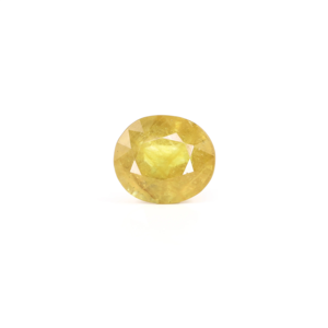 Zafiro Amarillo Ovalado de 4.15 Quilates de Primera Calidad, Gema Suelta para Joyería Fina - Product Image 1