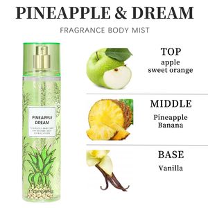 Brume corporelle parfumée florale de 8 fl.oz pour femmes - Utilisation quotidienne rafraîchissante et célébrations, parfum longue durée, idéal pour offrir en cadeau - Product Image 2