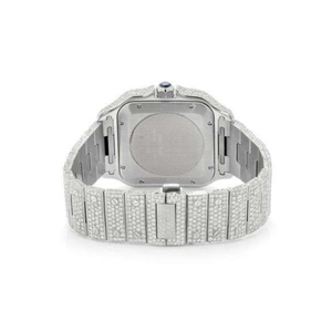 Reloj Unisex con Incrustaciones de Moissanita, con Fecha Automática, de Alta Calidad, con Diamantes Incoloros, al Mejor Precio al por Mayor - Product Image 2