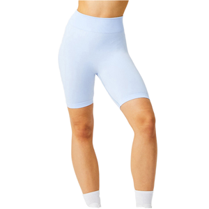 Shorts de course et de jogging taille haute personnalisables avec votre logo – Séchage rapide, respirants, pour femme, couleur unie - Product Image 2
