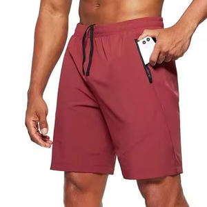 Pantalones cortos transpirables de secado rápido para hombre, tela ligera que absorbe la humedad, cintura elástica, pantalones cortos deportivos informales y cómodos para el día a día - Product Image 5