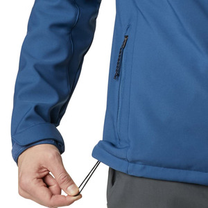 Own Your Logo Design Unique Style Waterproof Hooded Canvas Front Men Softshell <b>Slim</b> <b>Fit</b> <b>Jacket</b> in Wholesale Prices - Product Image 5