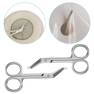 Medical Bandage Scissors Carabiner Stainless Steel Manual Surgical Scissors for Nurses <b>Doctors</b> First Aid Reusable CE Certified - Product Image 5