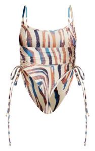 Traje de Baño Sublimado de Una Pieza Personalizado al por Mayor para Mujer, de Buena Calidad, Nuevo Diseño, Informal de Otoño, de Poliéster - Product Image 6