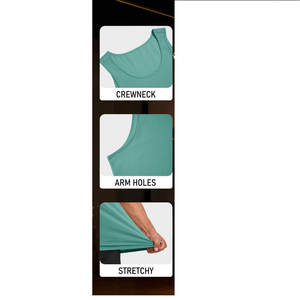 Tank Tops For Men's Sleeveless Crew Neck Collar Custom Made Clothing And Color Tank Tops Summer Wear Gym Use Tank Top For Men's - Product Image 5
