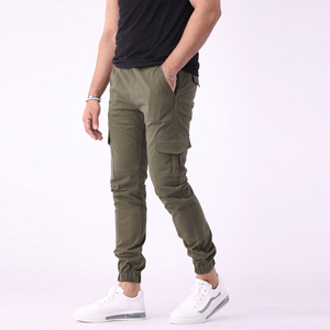 Custom Vintage Wash Cargo Pants Heavyweight Cotton Cargo <b>Trousers</b> Embroidery Custom Logo Private Label OEM ODM Wholesale - Product Image 3