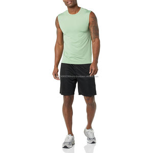 Camiseta sin Mangas de Secado Rápido para Hombre en Venta, el Mejor Fabricante, Logotipo Personalizado, Camiseta Deportiva para Gimnasio con Talla Personalizada - Product Image 4