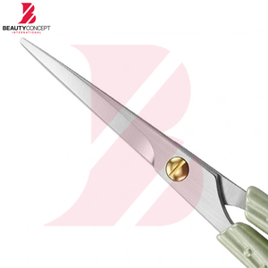 Tijeras de Peluquería con Mango de Plástico y Logotipo Personalizado, Servicio OEM, Tijeras de Acero Inoxidable para Cortar el Cabello, Herramienta Profesional para Peluquería - Product Image 6