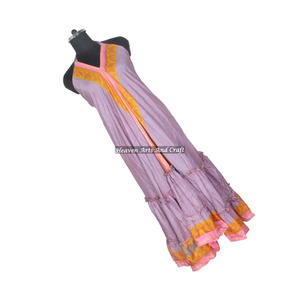 Nuevo Vestido Largo Bohemio de Playa para Mujer 2026, con Cuello en V, Estampado Floral, Holgado, Estilo Boho Vintage, Vestido de Seda Sari, Elegante - Product Image 1