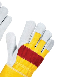ถุงมือกันความร้อนสีตามสั่ง ป้องกันการลื่น มาตรฐาน CE EN388/EN420 ขนาด 10 นิ้ว หนา 5 มิล 7 มิล แบบเพชรสำหรับข้อมือเพื่อความปลอดภัย - Product Image 4