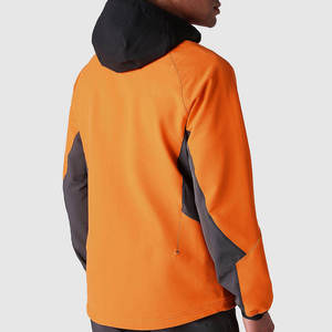Custom Men's Puffer <b>Jacket</b> Zipper Closure <b>Waterproof</b> Windproof Hooded Running Hiking Outdoor Quick Dry Breathable ODM - Product Image 2