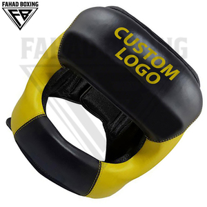 Protège-tête réglable fabriqué au Pakistan, nouveau design simple et confortable, avec grande protection buccale pour la boxe – Vente chaude - Product Image 5