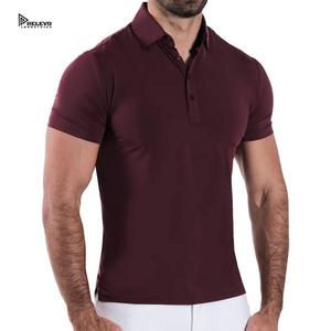 Chemise décontractée pour homme Relevo, grande taille, respirante, séchage rapide, manches courtes, couleur unie, 100% coton, design personnalisé - Product Image 3