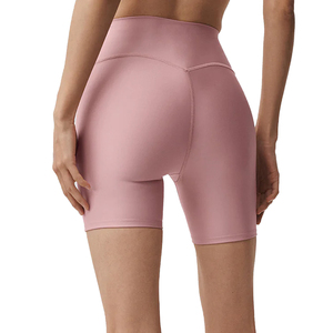 Conjunto de Sudadera Corta con Capucha de Felpa Francesa y Pantalones Cortos de Compresión para Mujer, Conjunto de 2 Piezas, Ropa Deportiva de Mezcla de Algodón, Atuendo de Gimnasio, Personalizado OEM - Product Image 6