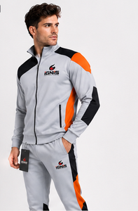 Men Tracksuit High Quality Performance Outfit Breathable <b>Jacket</b> And Trousers Built For <b>Workout</b> Training Outdoor Sports And Daily - Product Image 3