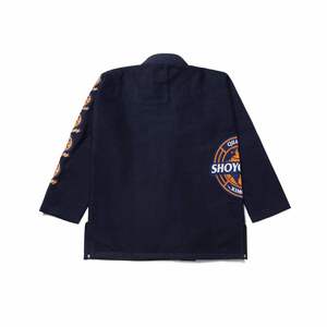 ชุดยูโดบราซิลสีน้ำเงินกรมท่า Shoyorol รุ่น 102 Metallic Competitor BJJ Gi Kimono ชุดยูโดสำหรับแข่งขัน Jiu Jitsu Gi Metallic Competitor Uniform - Product Image 2