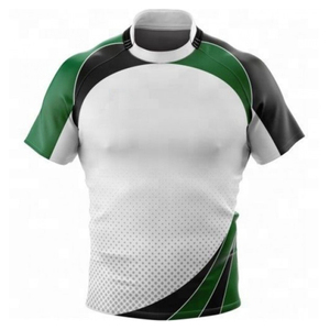 Camiseta de Rugby Sublimada Personalizada, Uniforme de Equipo de Poliéster Transpirable de Alto Rendimiento, Camisetas de Rugby Deportivas OEM - Product Image 6
