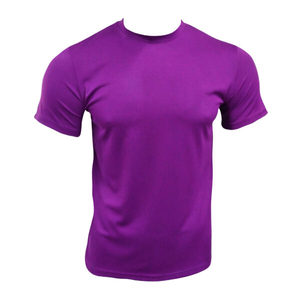 เสื้อยืดทรงเข้ารูป 100% โพลีเอสเตอร์ 180 กรัม ทรงสลิมฟิต เสื้อยืดเปล่า รับสกรีนโลโก้ เสื้อยืดลำลองคุณภาพสูงสำหรับผู้ชาย - Product Image 4