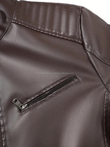 Chaqueta de moda de cuero de alta calidad para hombre, el mejor diseño con nuevos estilos personalizados, chaqueta de precio de venta caliente para hombre - Product Image 2