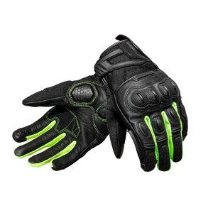 Nuevos Guantes de Motociclista Unisex de Cuero Vacuno Transpirable para Uso en Exteriores Hechos en Pakistán - Product Image 3