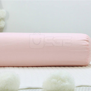 Custom Luxury Knitted <b>Bolster</b> <b>Pillow</b> <b>Cover</b> with Soft Texture Reusable & Durable Eco-Friendly for Home & Hotel Use - Product Image 3