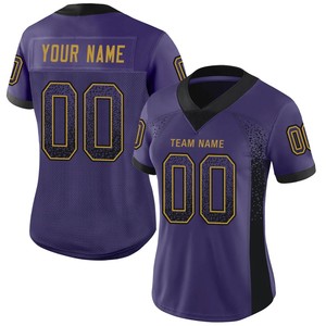 Professional Football Jerseys Uniform Custom Printing Breathable Moisture Wicking Factory Discount Price 100% Polyester - Product Image 1