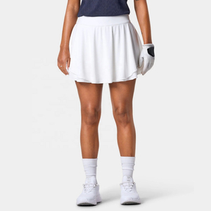 Falda pantalón deportiva informal de verano para mujer, 100% algodón transpirable, ideal para gimnasio, yoga, entrenamiento, correr, tenis, golf. - Product Image 3